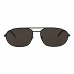 Saint Laurent // Unisex // Novelty Sunglasses // Black + Black