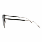 Gucci // Unisex // Novelty Sunglasses // Black Ruthenium + Blue