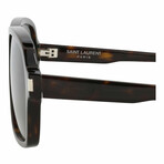 Saint Laurent // Unisex // Novelty Sunglasses I // Havana + Gray