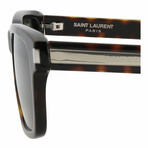 Saint Laurent // Unisex // Novelty Sunglasses // Havana + Grey