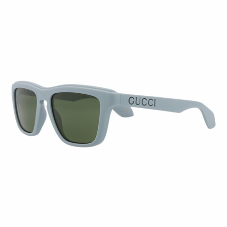 Gucci // Unisex // Core Sunglasses // Light Blue + Green