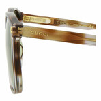 Gucci // Unisex // Core Sunglasses // Havana + Light Green
