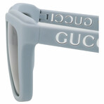 Gucci // Unisex // Core Sunglasses // Light Blue + Green