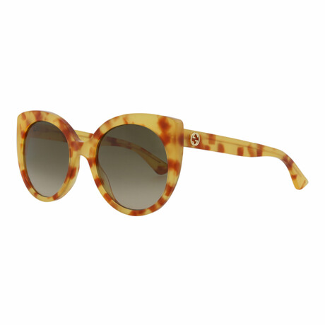Gucci // Unisex // Core Sunglasses // Tortoise + Brown Gradient