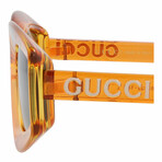 Gucci // Unisex // Core Sunglasses // Orange + Gray