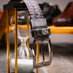 Caribe Caiman Back & Caiman Belly Leather // Brown Pantano (48)