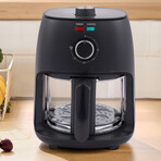 2.3QT Glass Air Fryer w/Ceralast Ceramic Air Fry Rack