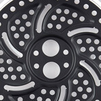 2.3QT Glass Air Fryer w/Ceralast Ceramic Air Fry Rack