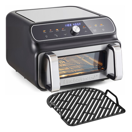 11.6QT Air Fryer Pizza Oven with Die Cast Grill