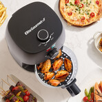 2.3QT Glass Air Fryer w/Ceralast Ceramic Air Fry Rack