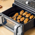 11.6QT Air Fryer Pizza Oven with Die Cast Grill