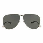 Saint Laurent // Unisex // Novelty Sunglasses II // Silver + Gray