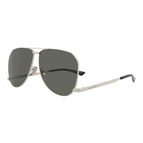 Saint Laurent // Unisex // Novelty Sunglasses II // Silver + Gray