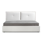 Aria Queen Storage Bed // White