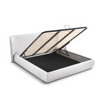 Agoura King Storage Bed (Taupe)