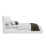 Agoura Queen Storage Bed // White