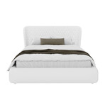 Agoura Queen Storage Bed // White