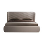 Agoura King Storage Bed (Taupe)
