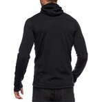 Black Diamond // Men's // CoEfficient Fleece Hooded Jacket // Black (XL)