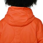 Manastash // Men's // Y2K Reversible Hooded Jacket // Orange (M)