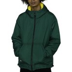 Manastash // Men's // Y2K Reversible Hooded Jacket // Yellow (M)