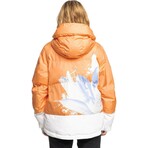Roxy // Women's // Chloe Kim Puffy Snow Jacket // Mock Orange (XS)