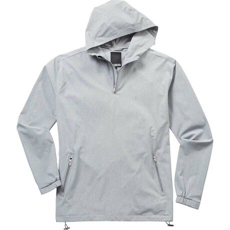 Linksoul // Men's // Boardwalker AC Hooded Windbreaker // Grey (S)