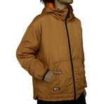 Manastash // Men's // Y2K Reversible Hooded Jacket // Orange (M)