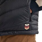 Marine Layer // Men's // Archive Scenic Puffer Vest // Blue Mountain Scene (M)
