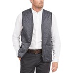 Barbour // Men's // Polarquilt Waistcoat Zip-In Liner Vest // Navy (XL)