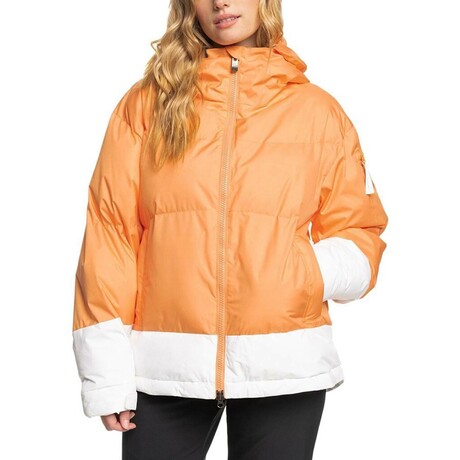 Roxy // Women's // Chloe Kim Puffy Snow Jacket // Mock Orange (XS)