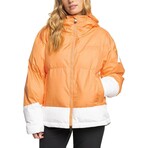 Roxy // Women's // Chloe Kim Puffy Snow Jacket // Mock Orange (XS)