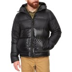 Marmot // Men's // Guides Down Hooded Jacket // Black (XXL)