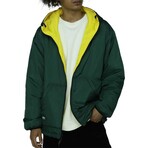 Manastash // Men's // Y2K Reversible Hooded Jacket // Yellow (M)