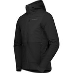 Norrona // Men's // Falketind Alpha90 Insulated Zip Hood Jacket // Caviar (S)