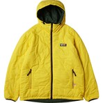 Manastash // Men's // Y2K Reversible Hooded Jacket // Yellow (M)