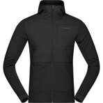 Norrona // Men's // Falketind Alpha90 Insulated Zip Hood Jacket // Caviar (S)