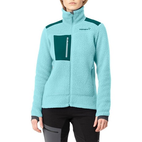 Norrona // Women's // Trollveggen Thermal Pro Jacket // Clearwater (S)