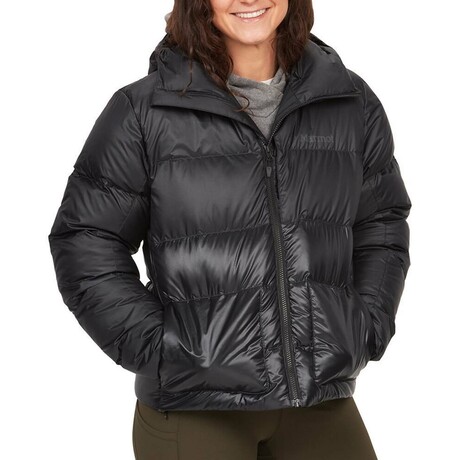 Marmot // Women's // Guides Down Hooded Jacket // Black (XL)