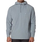 Linksoul // Men's // Boardwalker AC Hooded Windbreaker // Grey (S)