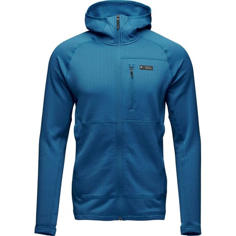 Black Diamond // Men's // Factor Fleece Hoodie // Kingfisher (XL)