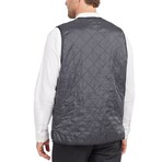 Barbour // Men's // Polarquilt Waistcoat Zip-In Liner Vest // Navy (XL)
