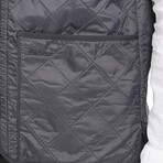 Barbour // Men's // Polarquilt Waistcoat Zip-In Liner Vest // Navy (XL)