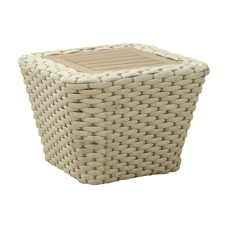 Antul Coffee Table White & Natural