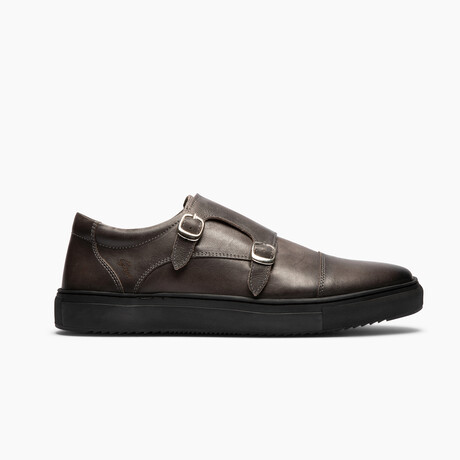 501's Leather Monk Low Top Sneakers // Grafite (US: 7)