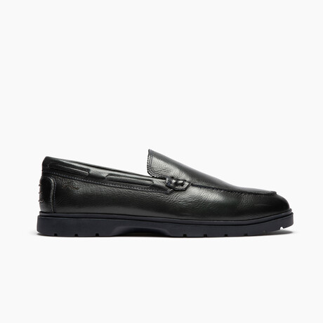 28's Venetian Leather Low Top Loafers // Navy (US: 7)