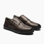 501's Leather Monk Low Top Sneakers // Grafite (US: 7)