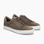 36's Laceless Low Top Suede Sneakers // Charcole (US: 10.5)