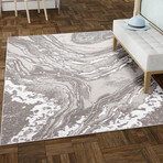 Dove Grey Rug // 5'0" x 8'0"