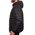 Faux Packable Jacket // Black (S)